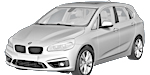 BMW F45 U3452 Fault Code